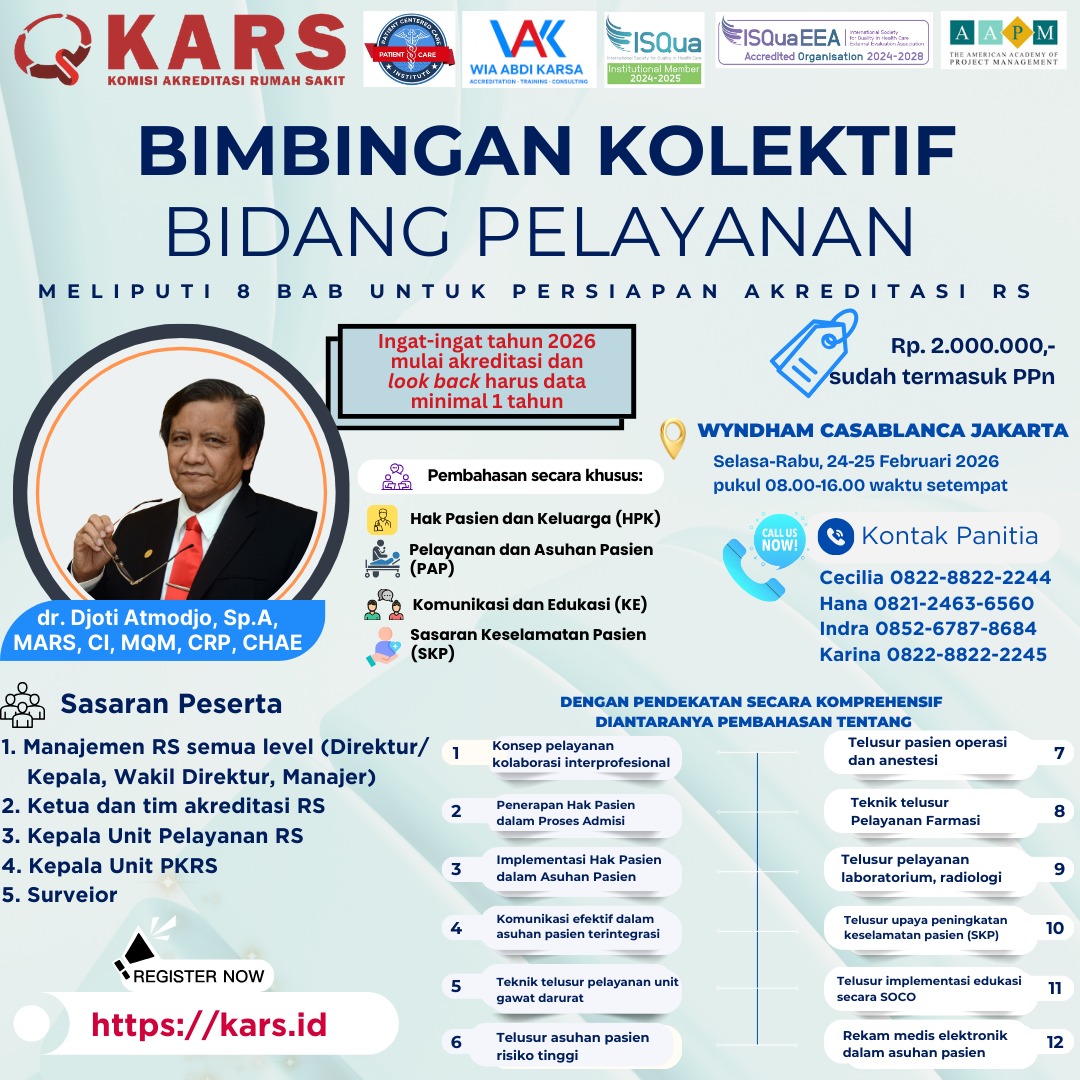 Bimbingan Kolektif Bidang Pelayanan di Jakarta