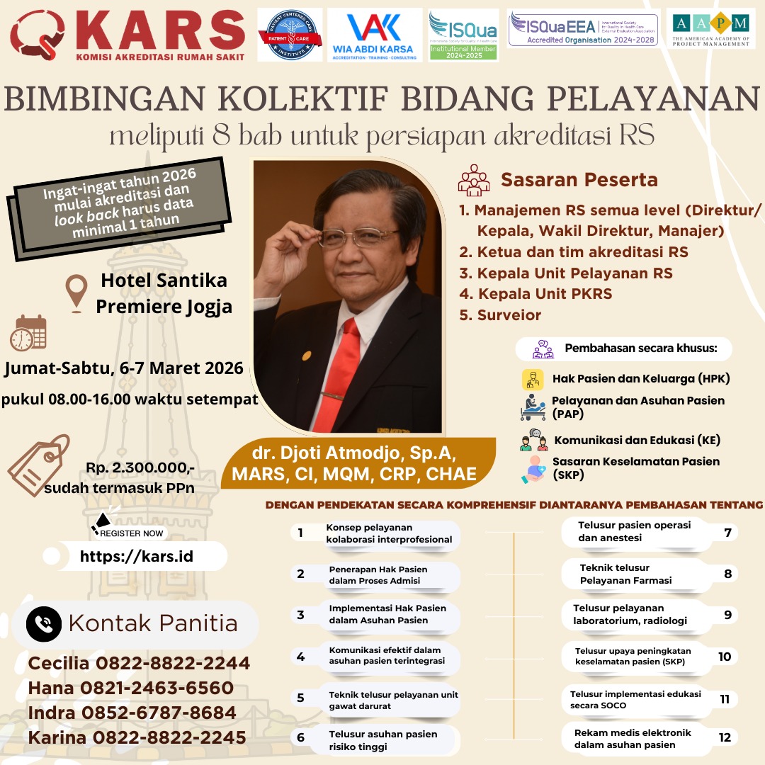 Bimbingan Kolektif Bidang Pelayanan di Yogyakarta