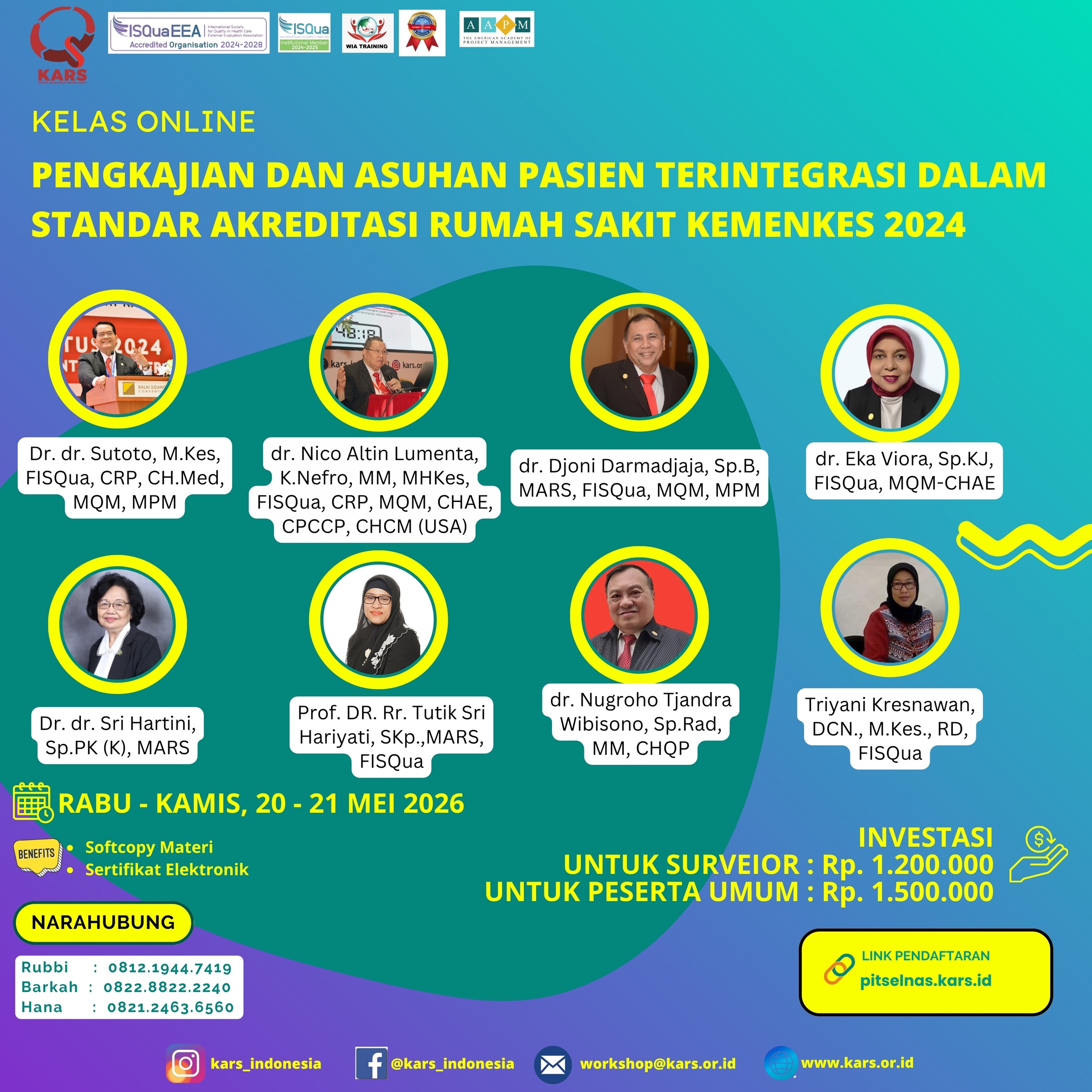 Kelas Online Pengkajian dan Asuhan Pasien Terintegrasi dalam STARKES 2024