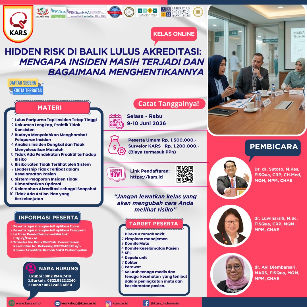 Kelas Online Hidden Risk Di Balik Lulus Akreditasi: Mengapa Insiden Masih Terjadi Dan Bagaimana Menghentikannya